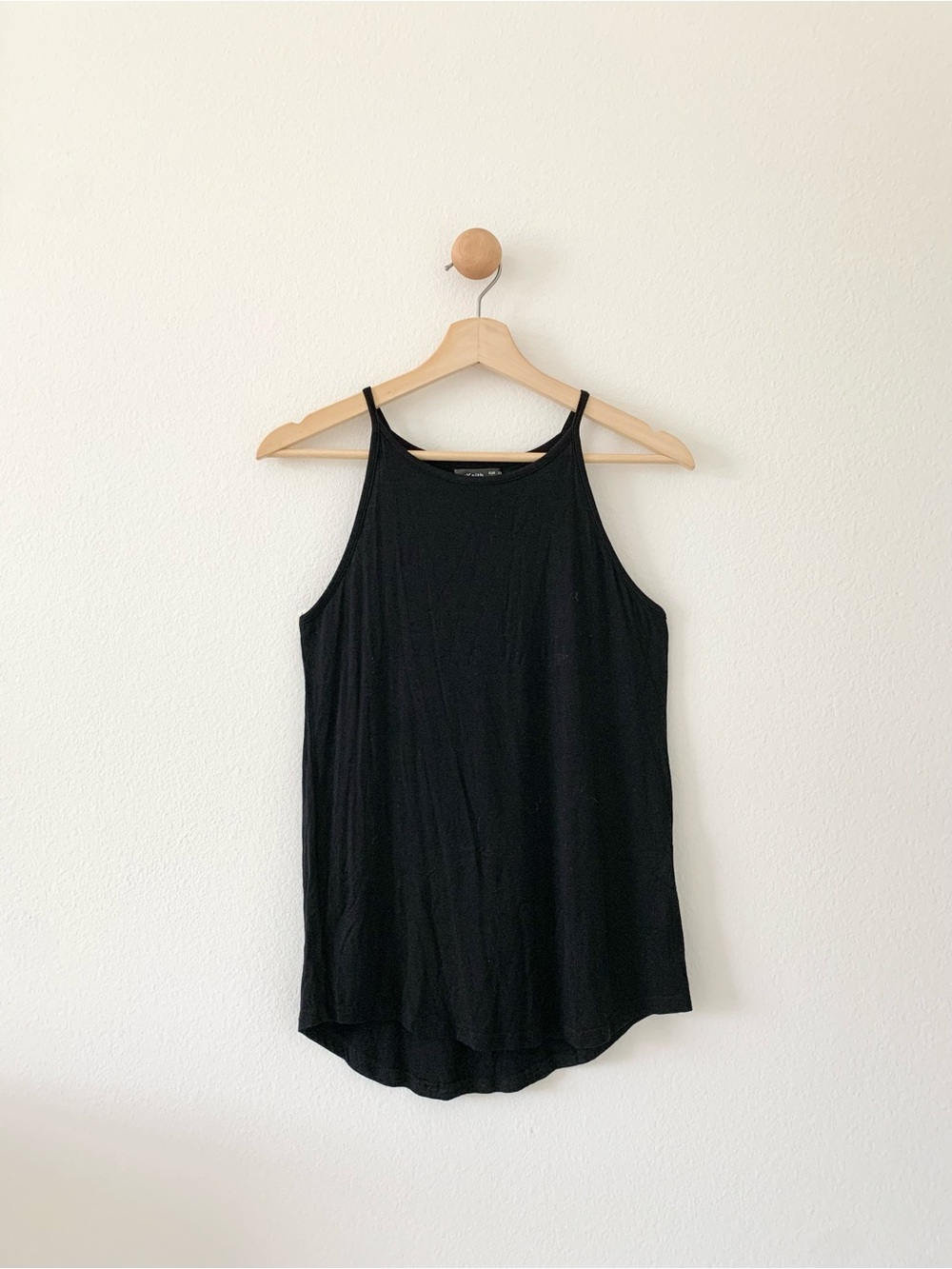LouKeith Black Halter Neck Sleeveless Blouse Top US XSmall
